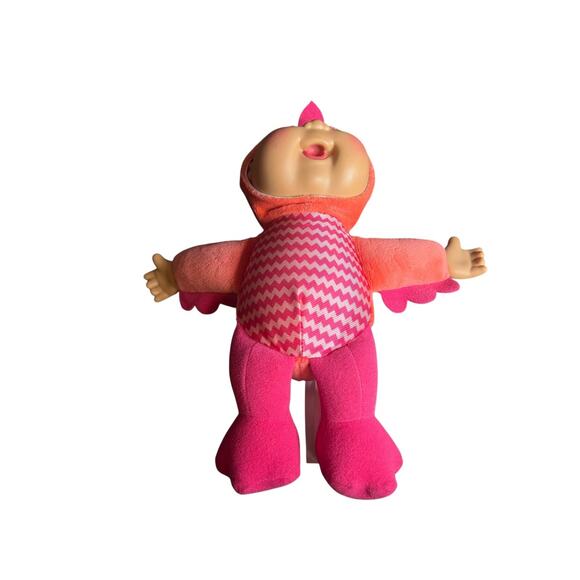 Bundle of 2 9in Cabbage Patch Kids Cuties Exotic Friends Emmett Hippo & Flamingo - Picture 6 of 16